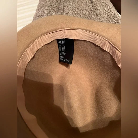 Unisex H&M Fedora Tan Hat with Strap - Picture 3 of 3